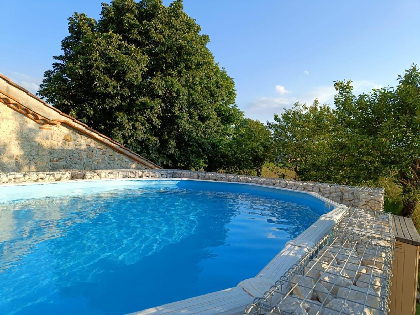 Villa Les Figuiers De Jeanne Castelculier Esterno foto